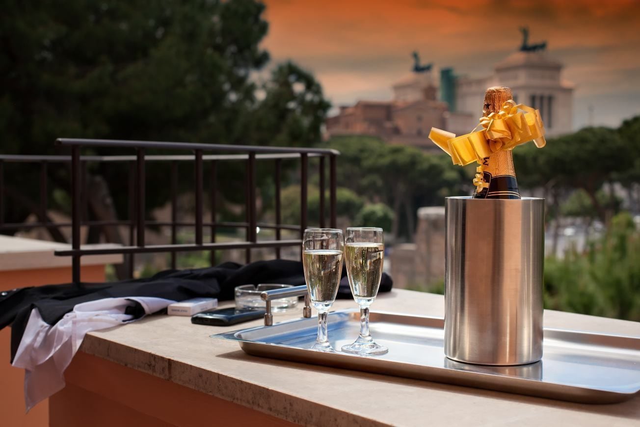 deluxe double room | balcony