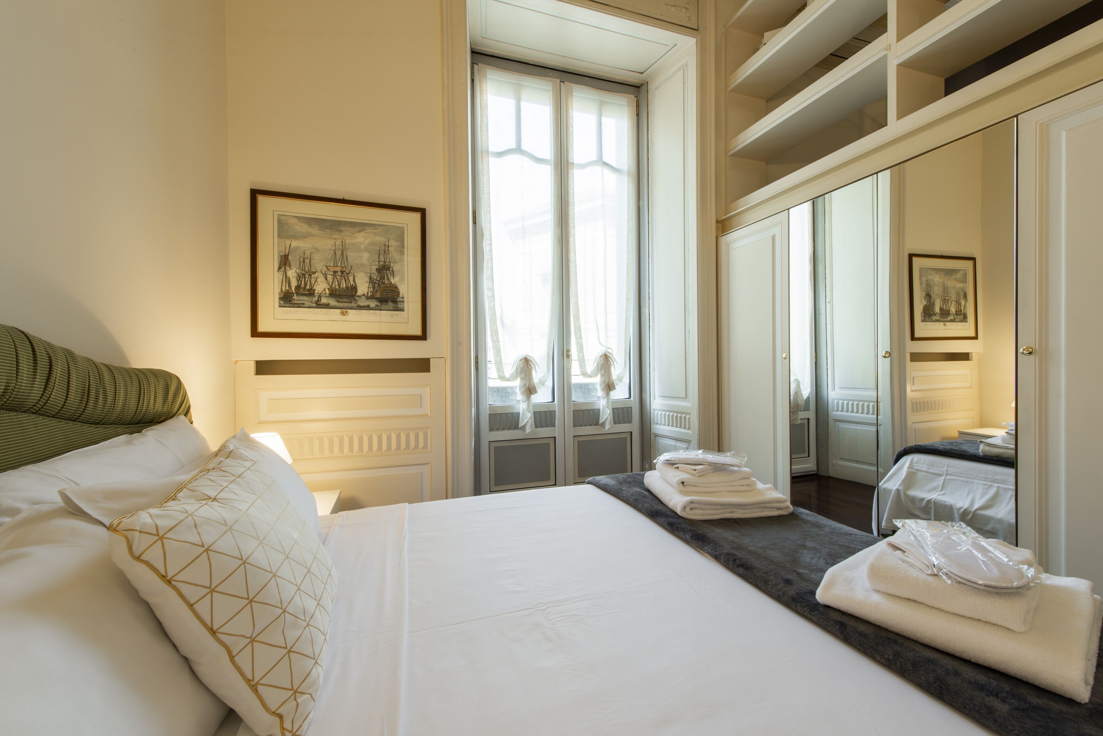 Premium bedding, down comforters, minibar, in-room safe