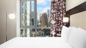 Premium bedding, in-room safe, desk, laptop workspace