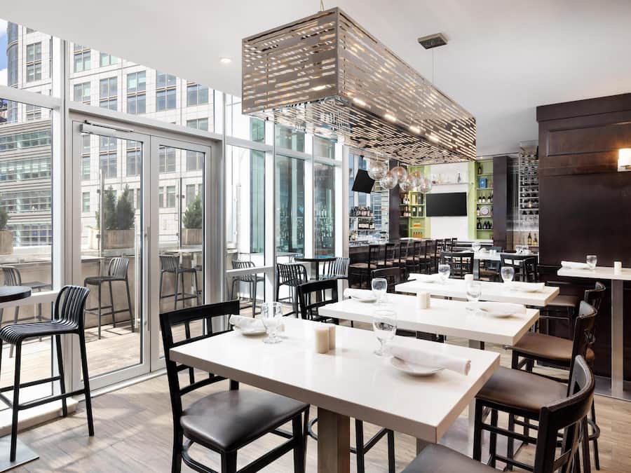 Café da manhã, almoço e jantar