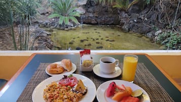 Desayuno continental todos los días (con cargo)
