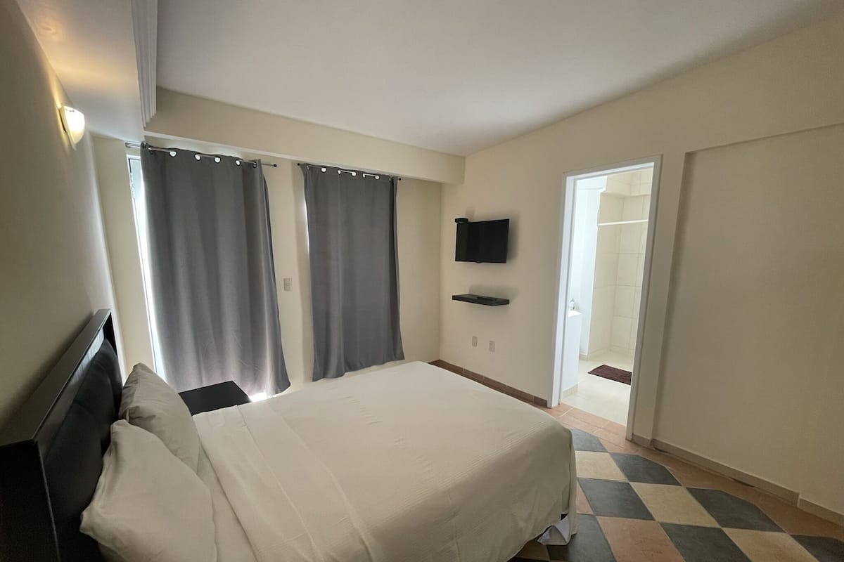 Minibar, blackout curtains, iron/ironing board, free WiFi