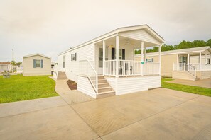 Facciata della struttura