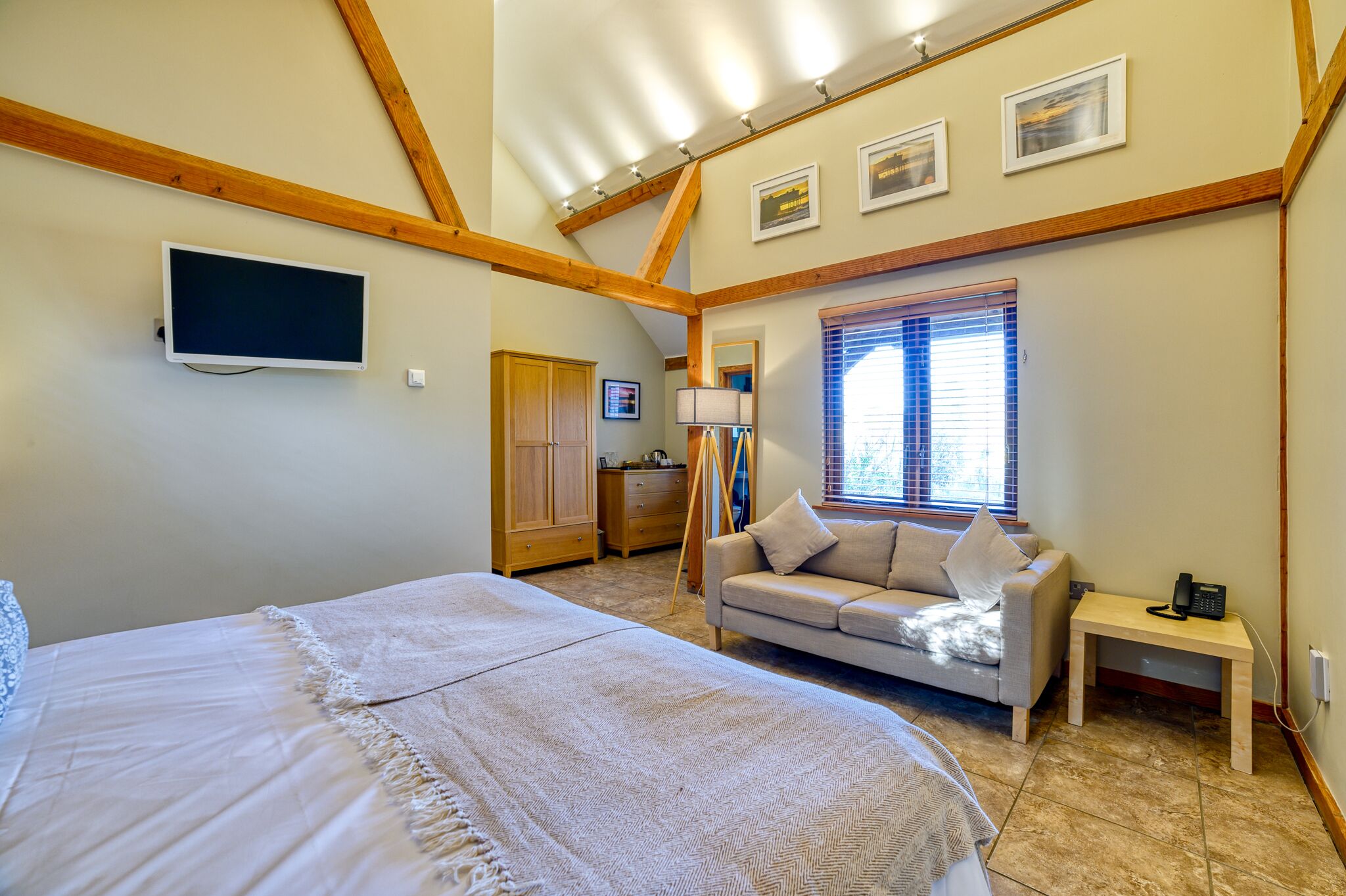 Premium bedding, individually decorated, individually furnished