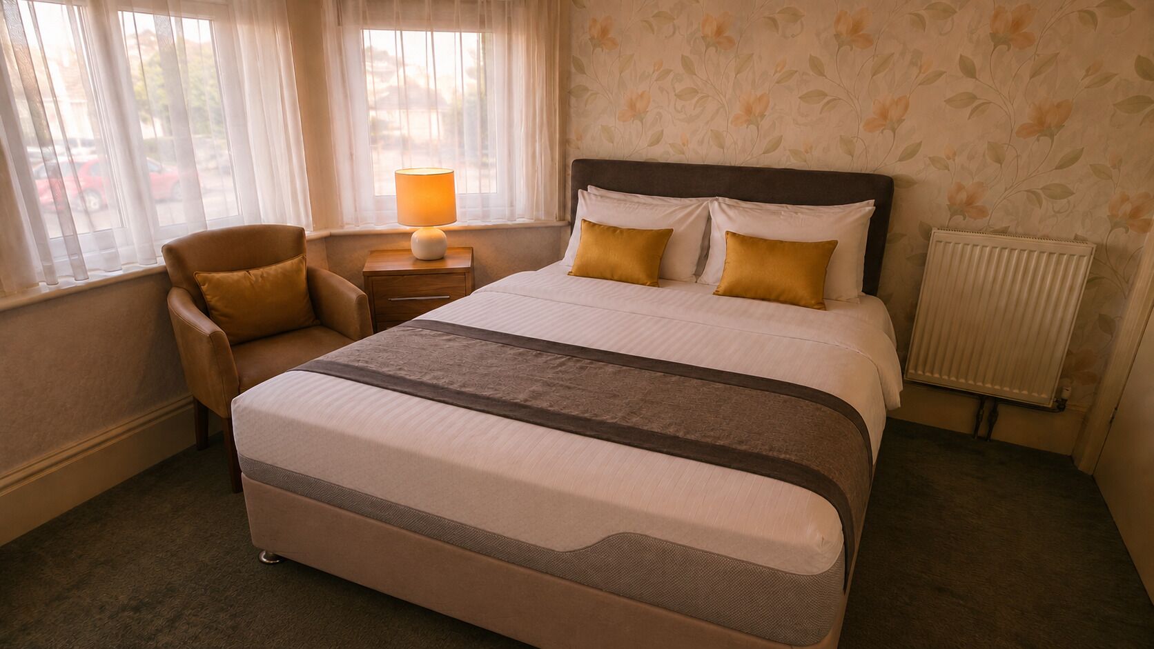 Doppelzimmer, mit Bad