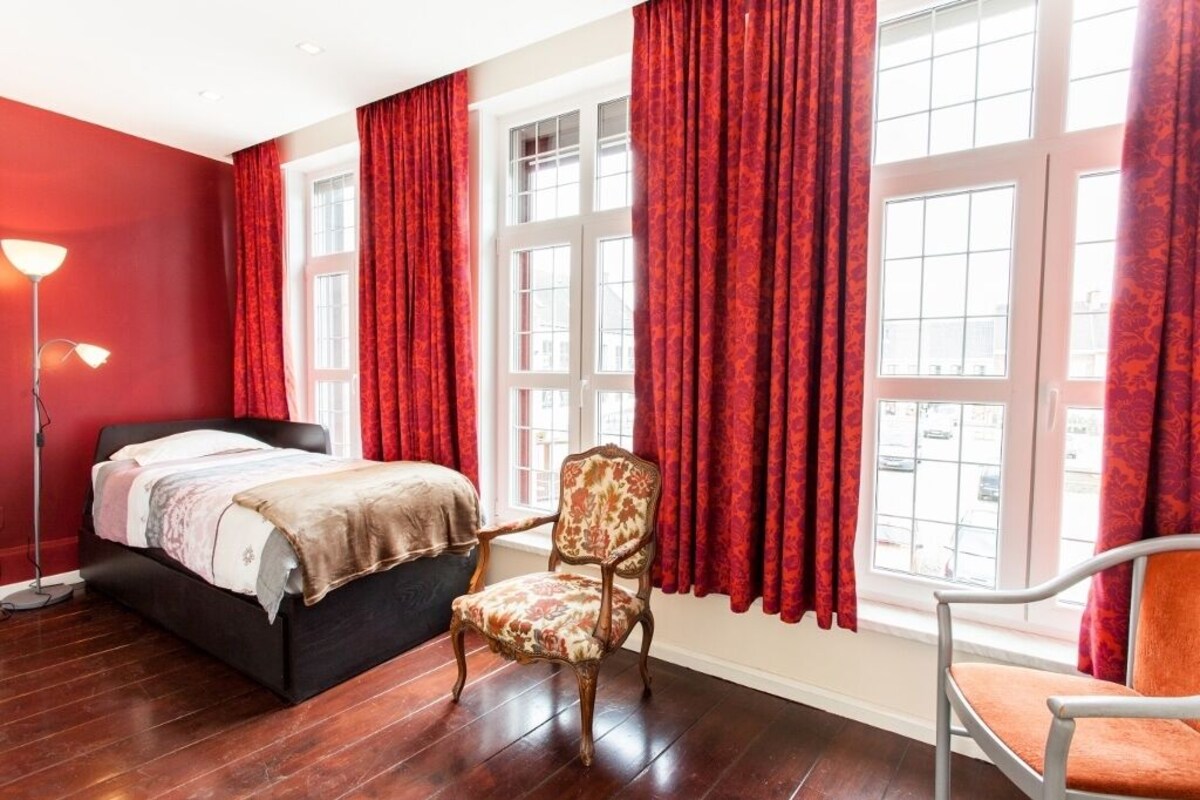 Chambre Simple | Bureau, rideaux occultants, chambres insonorisées, Wi-Fi gratuit