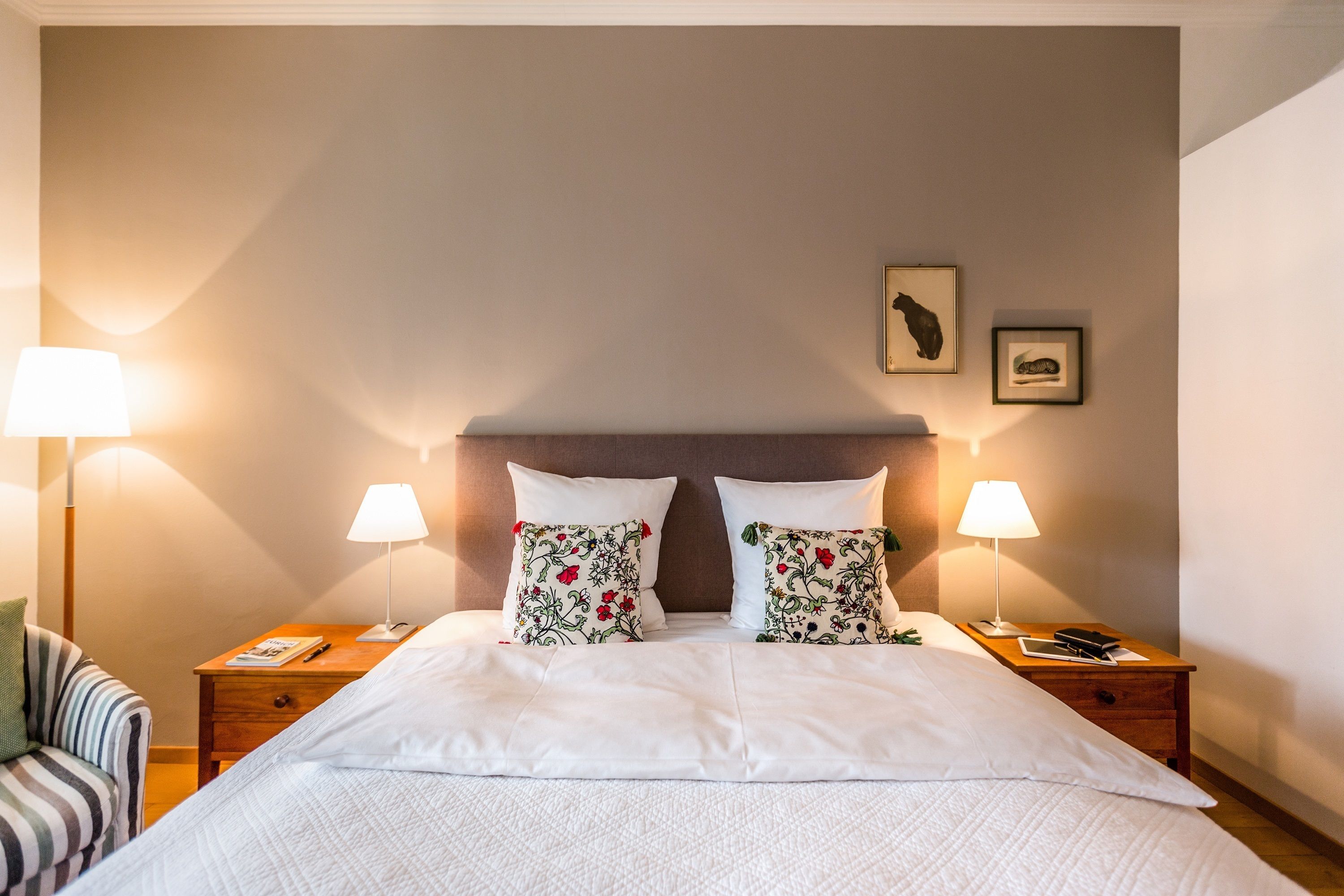 double or twin room | hypo-allergenic bedding, down duvets, minibar, in-room safe