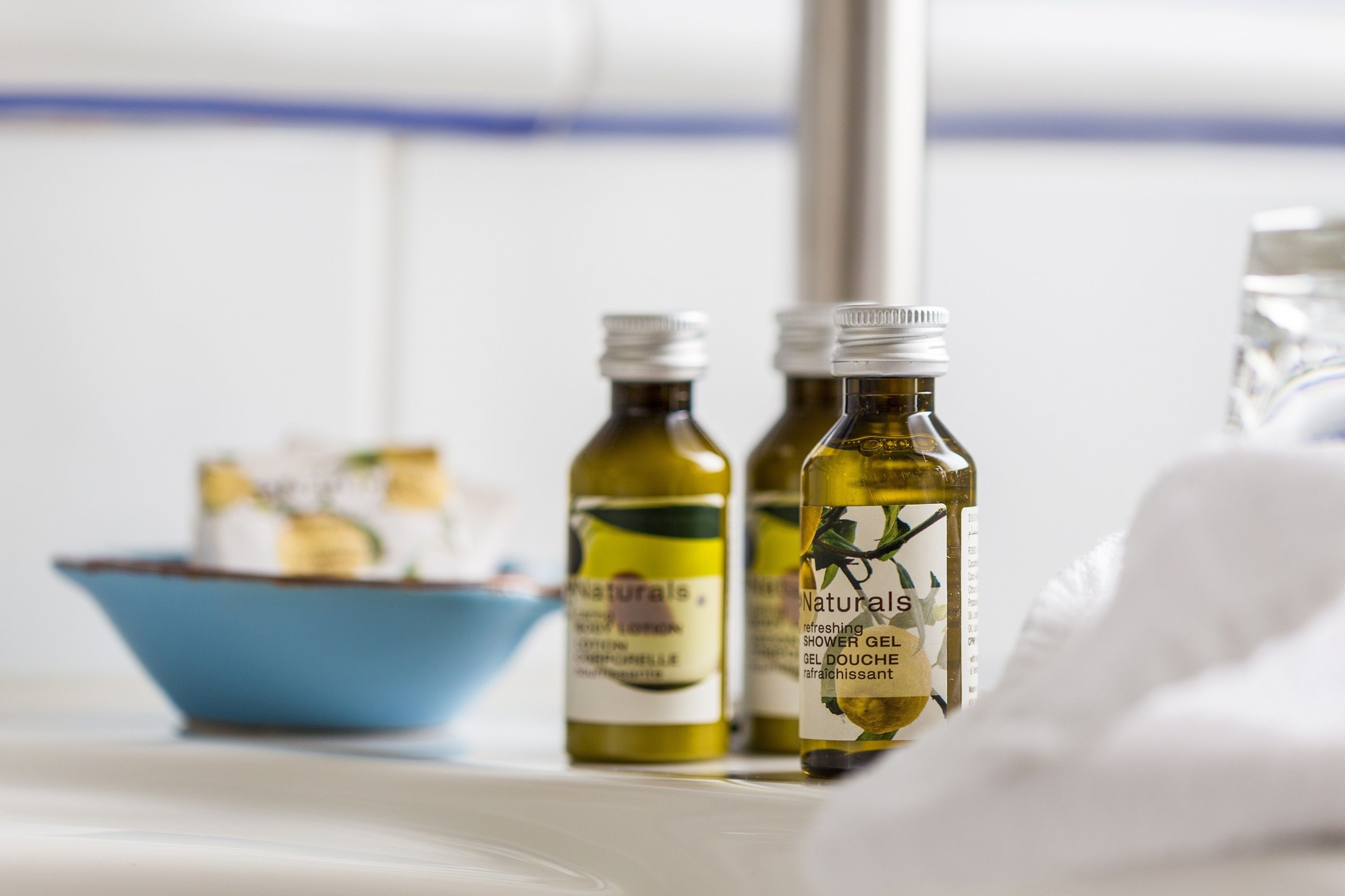 hypo-allergenic bedding, down duvets, minibar, in-room safe