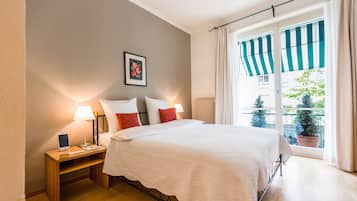 Allergikerbettwaren, Daunenbettdecken, Minibar, Zimmersafe