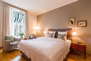 Double or Twin Room | Hypo-allergenic bedding, down comforters, minibar, in-room safe - Boutique Hotel Seegarten (Zürich)