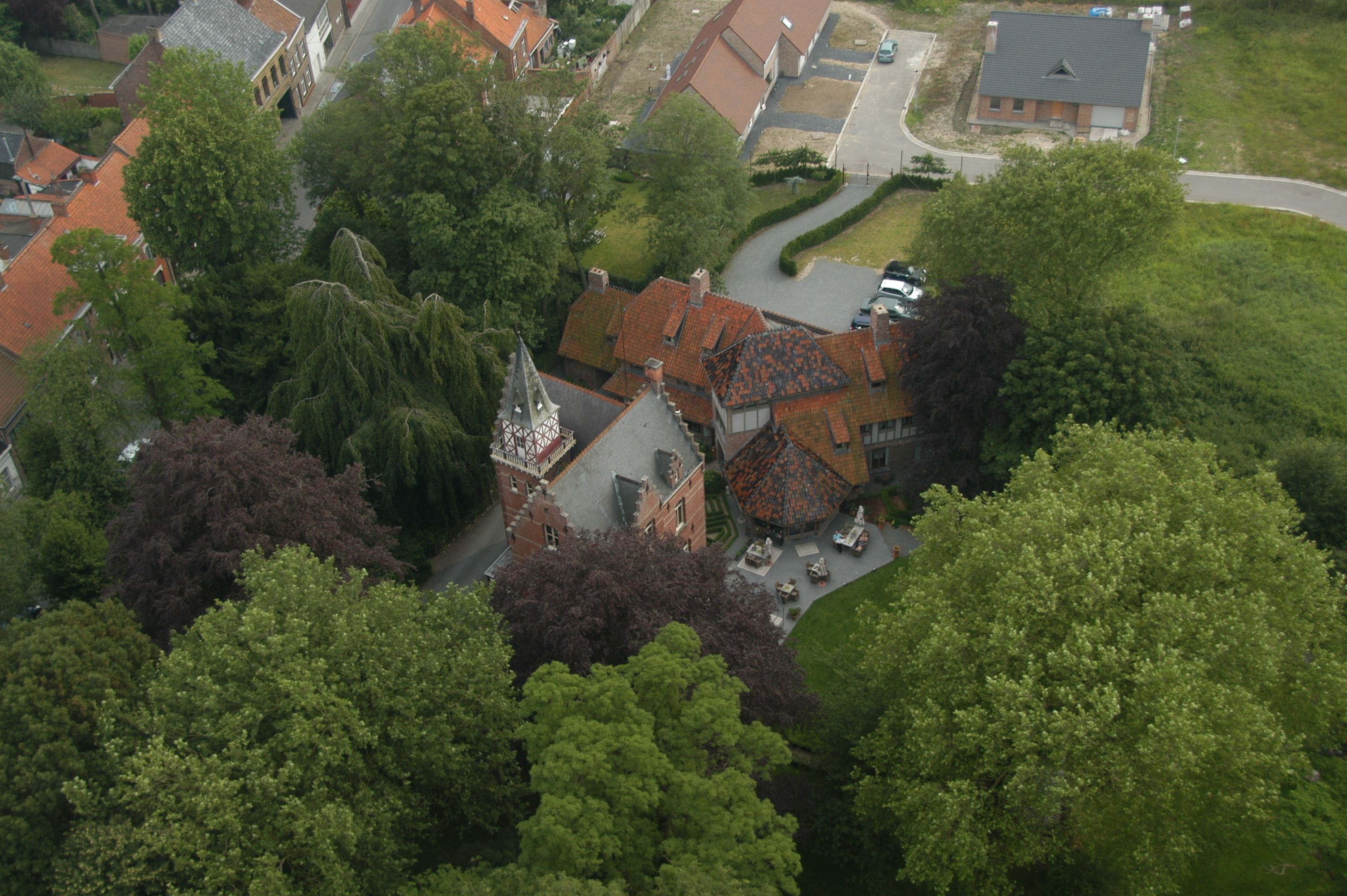 aerial view
