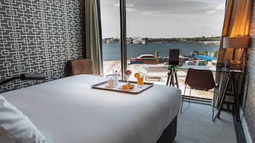 Uitzicht vanuit de kamer