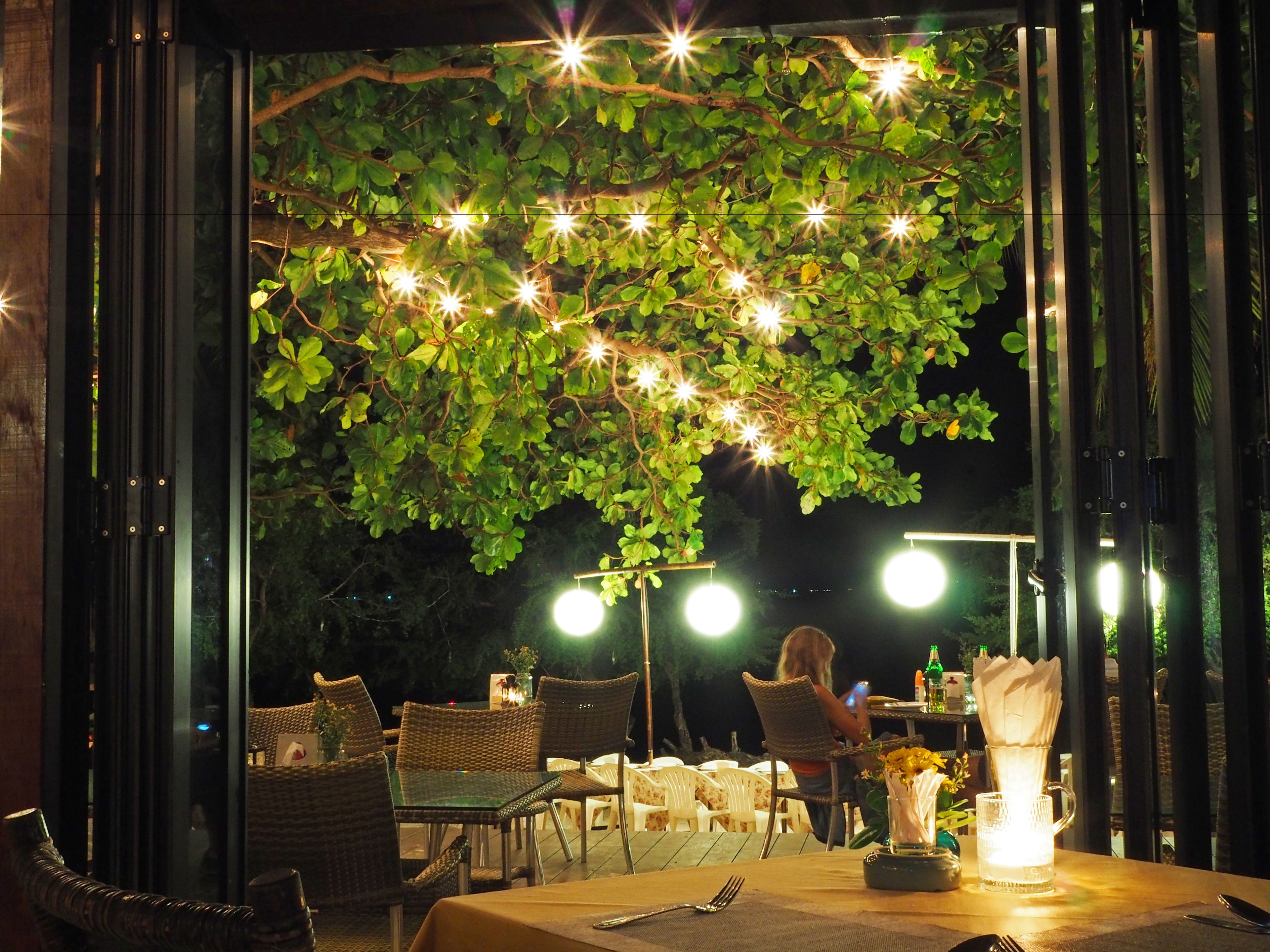 breakfast, lunch, dinner served; thai cuisine, sea views