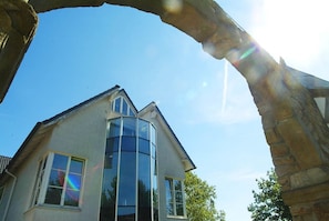 Fassade der Unterkunft