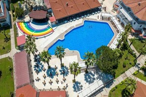 Façana frontal de l'allotjament