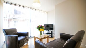 Superior Apartment, 1 Bedroom | Living area