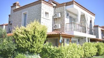 Voorkant van accommodatie