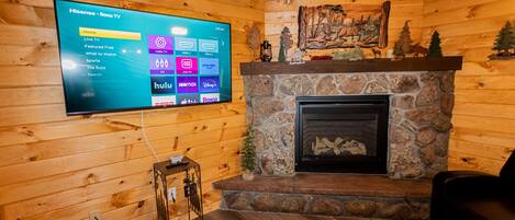 Ferienhütte, 2 Schlafzimmer, Küche | Wohnbereich