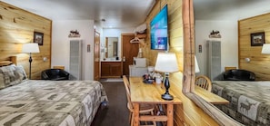 Kamer, 1 kingsize bed | Een bureau, gratis wifi, beddengoed