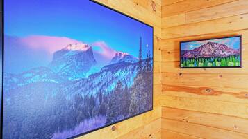 Familien-Ferienhütte, 2 Schlafzimmer, Küche, Bergseite