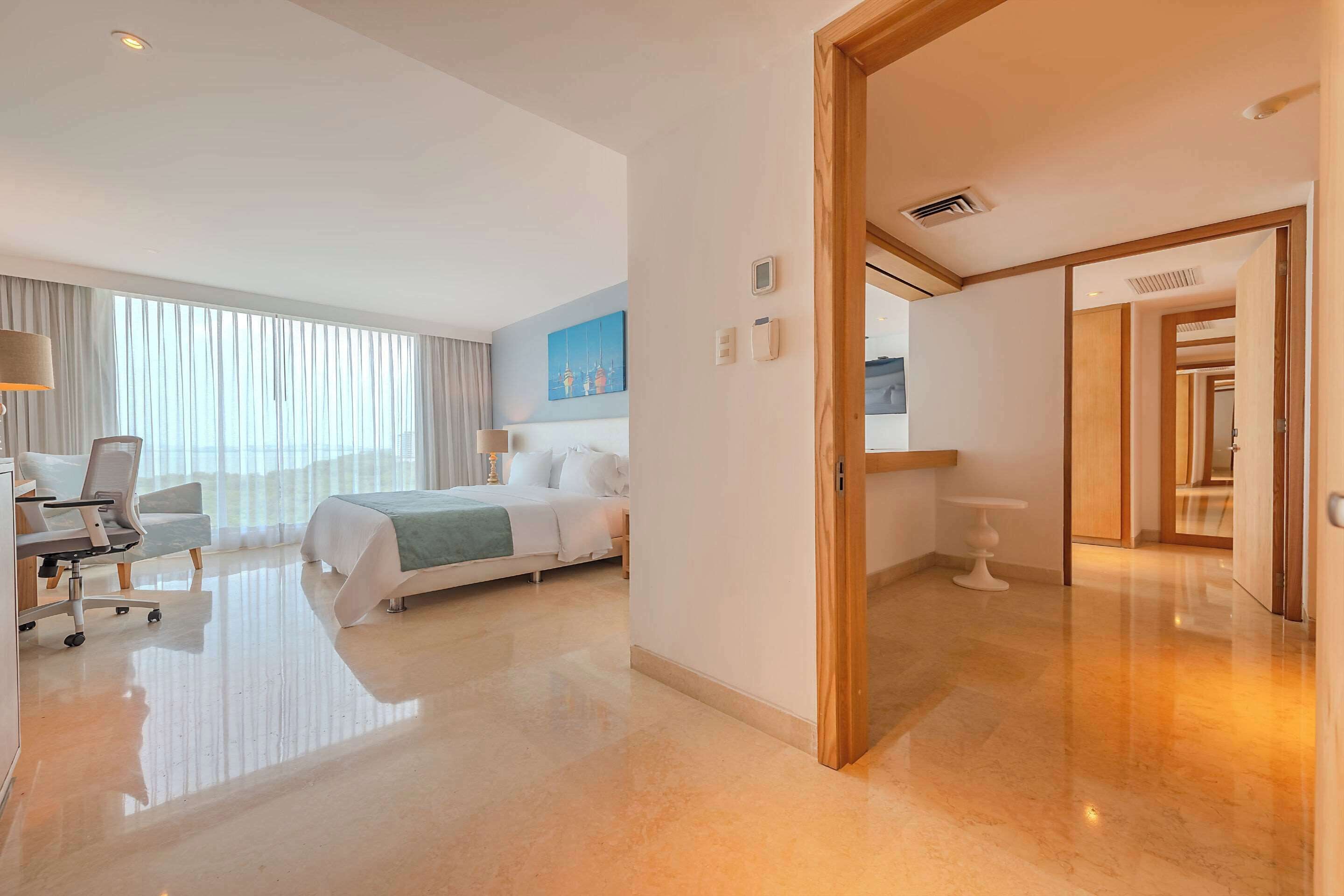 Literie de qualité, couette en duvet, minibar, coffre-fort