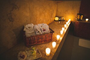 Couples treatment rooms, steam room, Turkish bath, body treatments - Kech Boutique Hotel (Marrakech)
