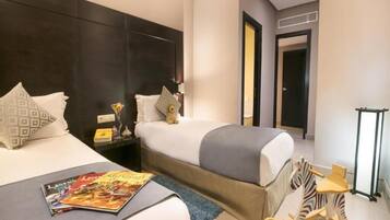 Family Suite | Premium bedding, Select Comfort beds, minibar, in-room safe