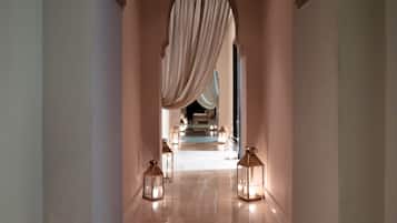 Salas de tratamiento para parejas, baño turco, baño turco/hammam