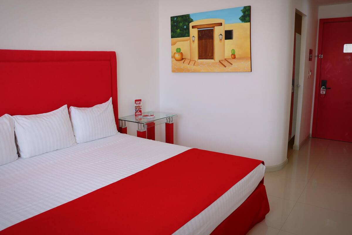 In-room safe, desk, WiFi (free), bed sheets