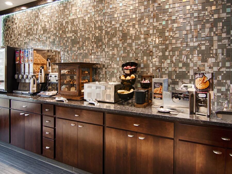 Komplett frokost er inkludert hver dag