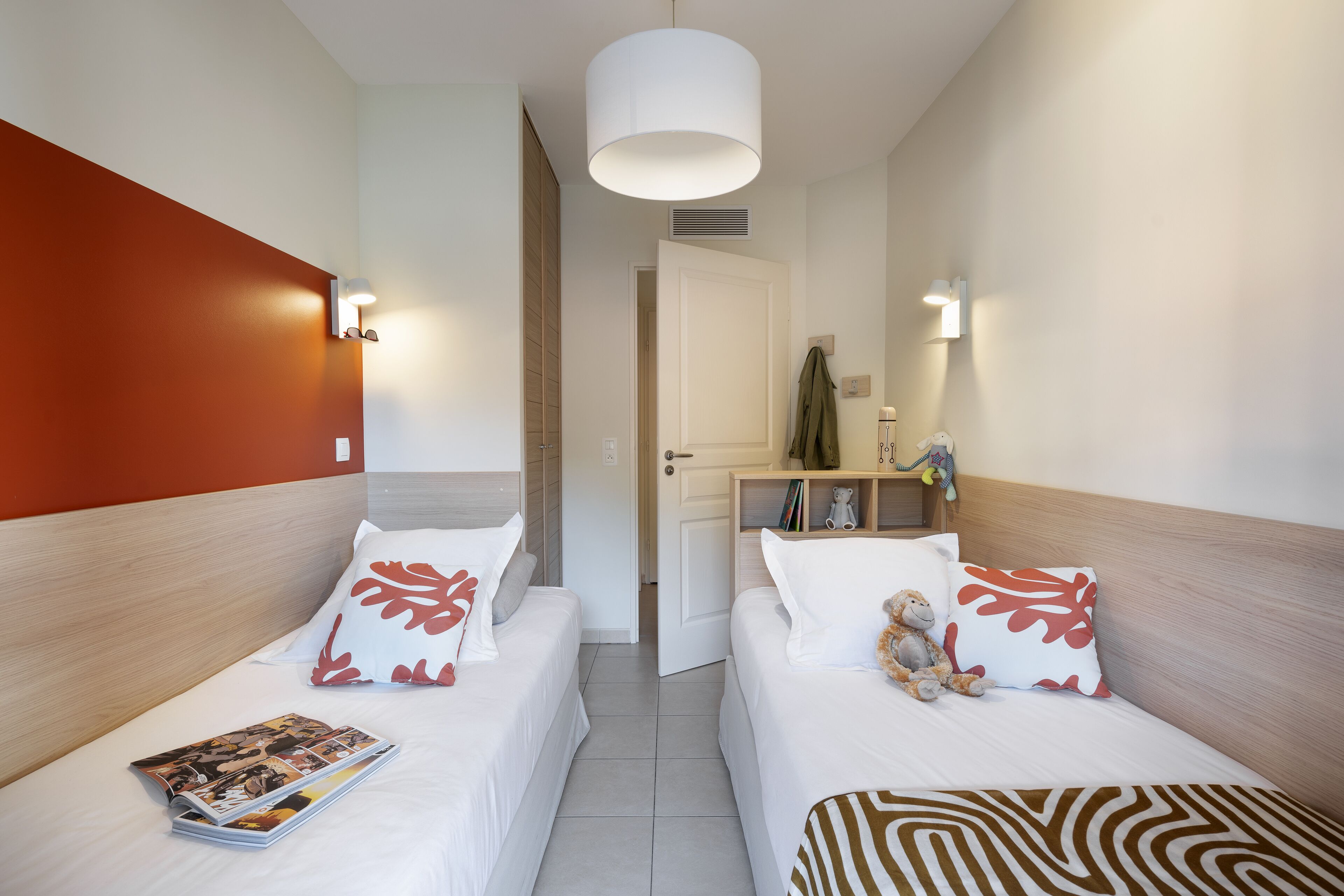 Departamento, 2 habitaciones, balcón | Caja de seguridad en la habitación, cunas gratuitas y wifi gratis 