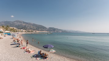 Private beach nearby
