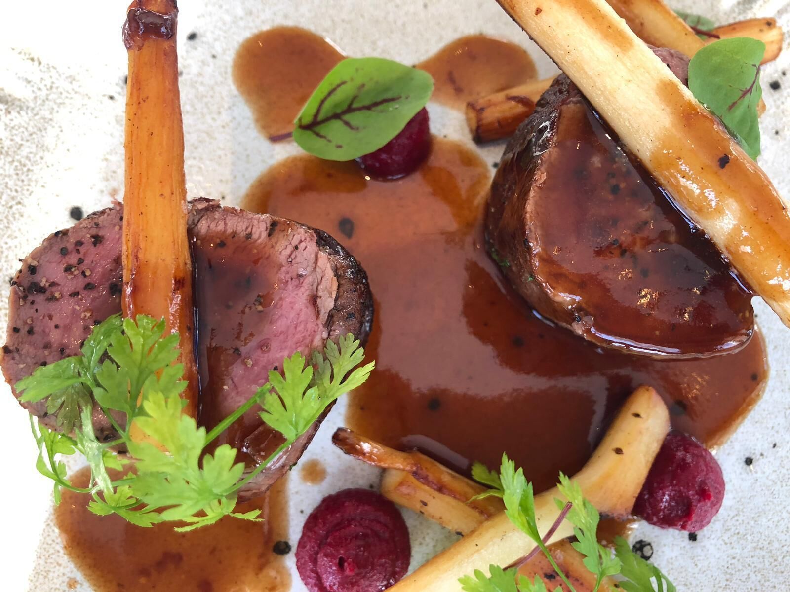 breakfast and dinner served