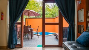 Deluxe Studio, 1 King Bed | Balcony view - Cyana Beach Resort (Ko Pha-ngan)