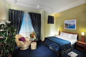 Premium bedding, in-room safe, iron/ironing board, free cots/infant beds