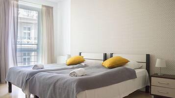 Studio | Individually decorated, individually furnished, blackout curtains