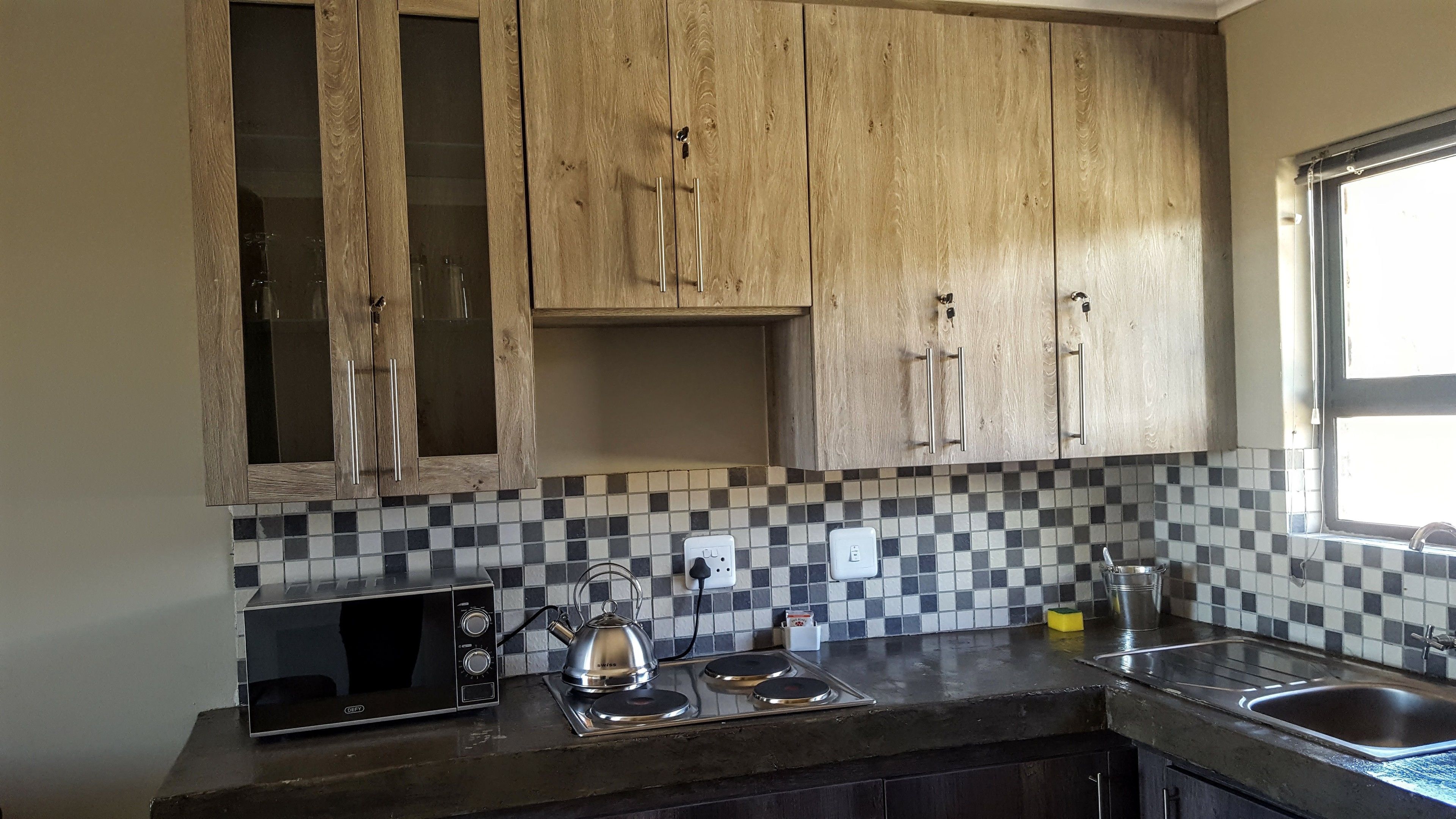 self-catering family chalet  | private kitchen | fridge, microwave, coffee/tea maker