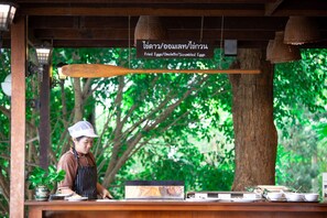 Free daily local cuisine breakfast