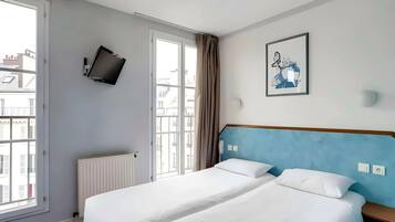 Classic-Zweibettzimmer | Zimmersafe, Schreibtisch, kostenloses WLAN