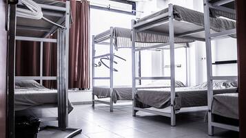 Shared Dormitory (1 bed in a shared room for 8 people) | In-room safe, blackout curtains, free WiFi