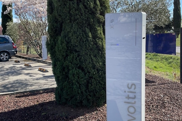 Posto de carga para carros elétricos