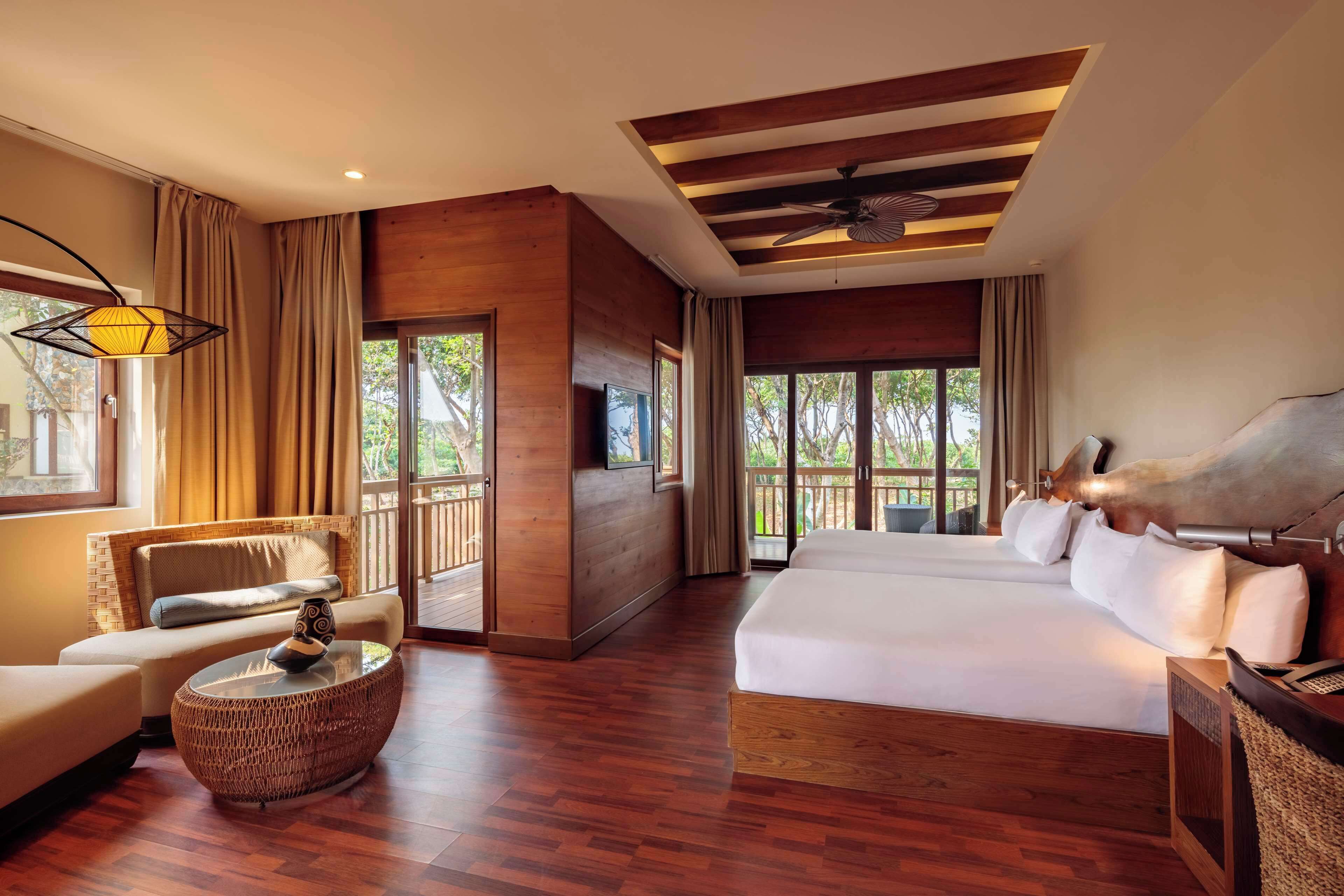 Junior suite, 2 queensize bedden, niet-roken (Nature view) | Uitzicht vanuit de kamer