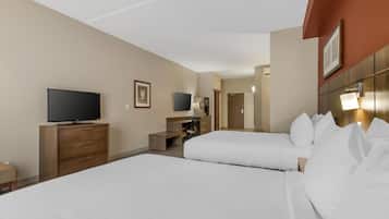 Suite, 2 Queen Beds, Non Smoking, Refrigerator & Microwave (with Sofabed)