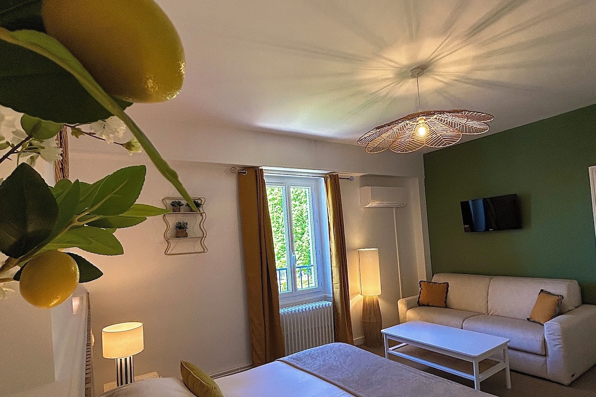 Doppelzimmer, Gartenblick