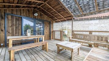 Comfort Cabin | Terrace/patio