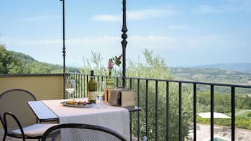 Wellness Suite King, Panoramic, Annex Building | Terrasse/Patio