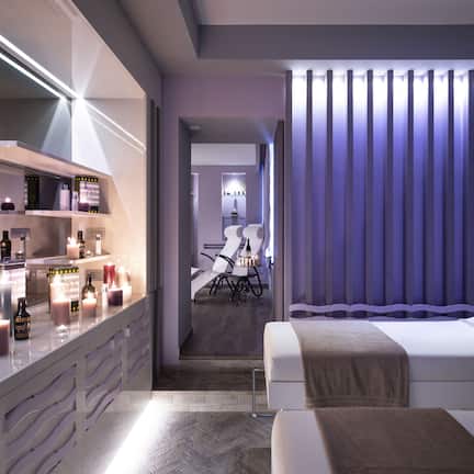 Couples treatment rooms, Turkish bath, body treatments, body wraps