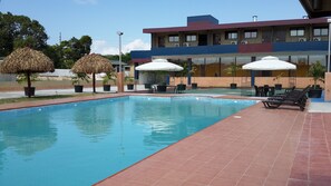 Outdoor pool - Express Inn Coronado Hotel & Camping (Las Lajas)