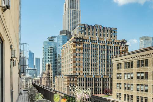 Rooftop terrace