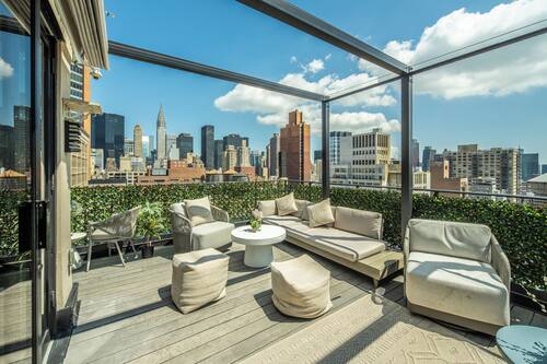 Rooftop terrace
